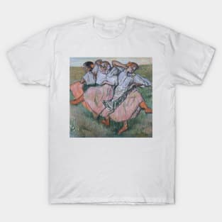 Three Russian Dancers by Edgar Degas T-Shirt